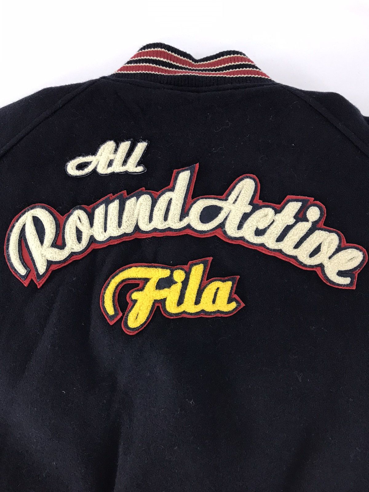 Fila Vintage Fila Sample Varsity Jacket Champion Padded Inner Size US L / EU 52-54 / 3 - 5 Thumbnail