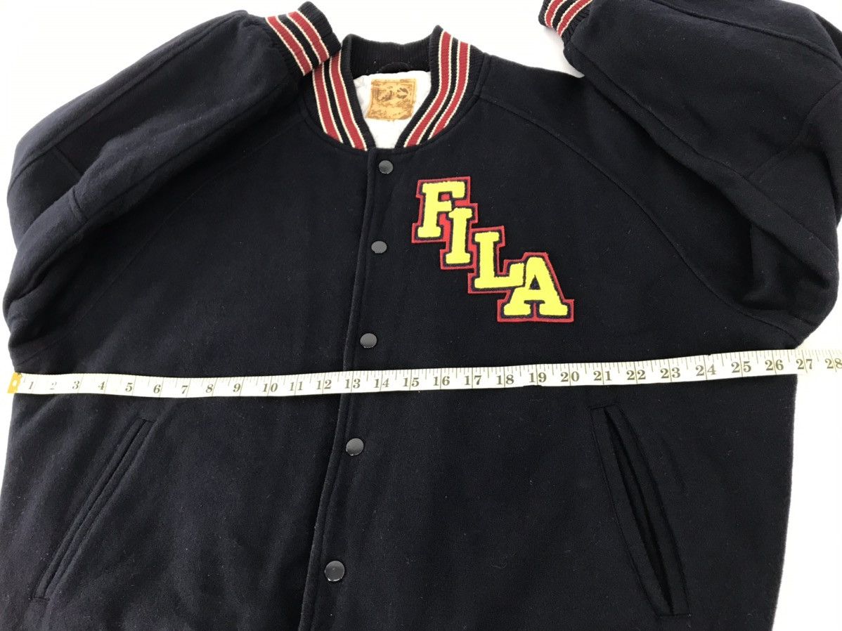 Fila Vintage Fila Sample Varsity Jacket Champion Padded Inner Size US L / EU 52-54 / 3 - 11 Thumbnail
