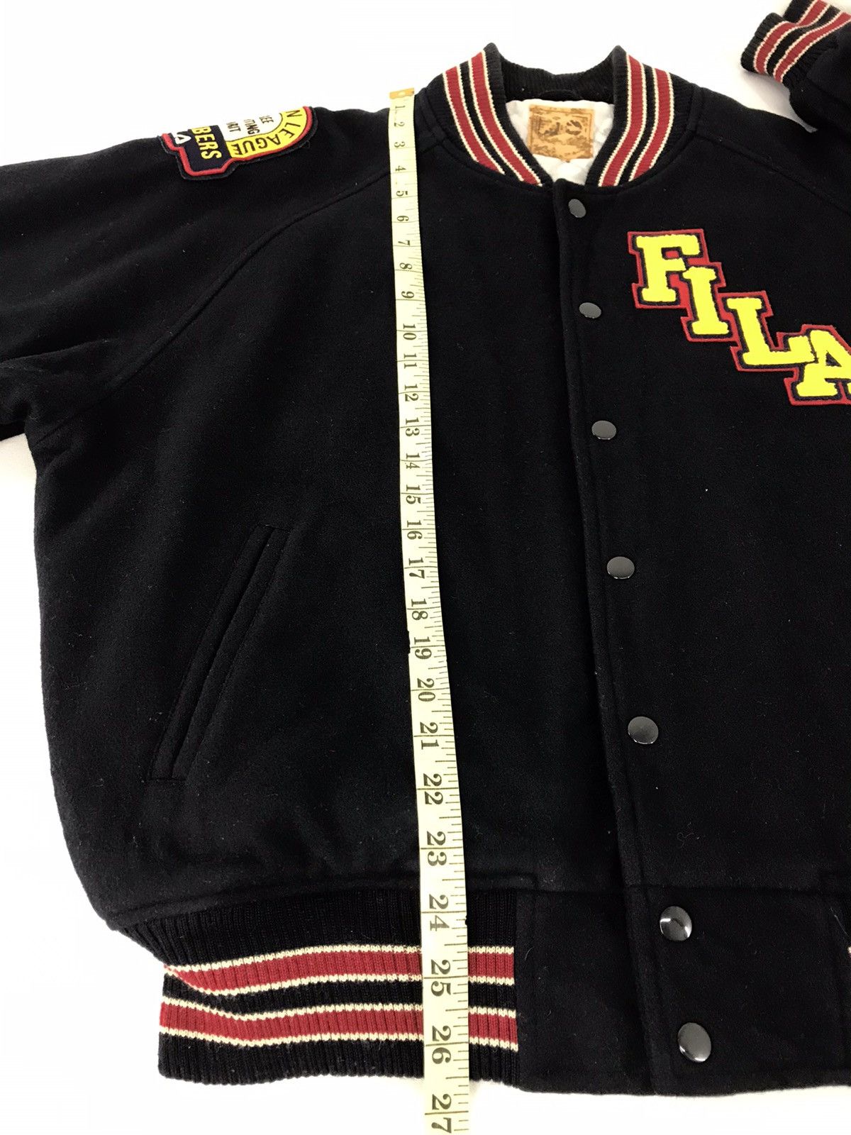 Fila Vintage Fila Sample Varsity Jacket Champion Padded Inner Size US L / EU 52-54 / 3 - 12 Thumbnail