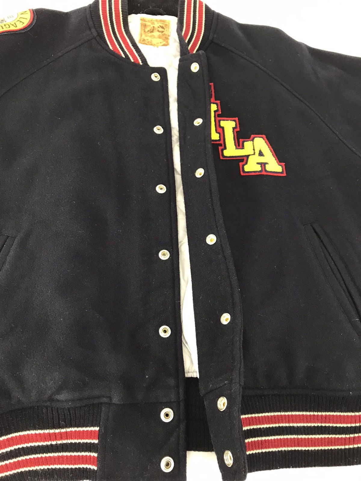 Fila Vintage Fila Sample Varsity Jacket Champion Padded Inner Size US L / EU 52-54 / 3 - 6 Thumbnail