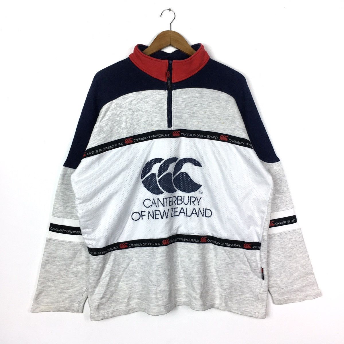 Canterbury of New Zealand CANTERBURY Of New Zealand Rugby Sweatshirt Pullover Size US XL / EU 56 / 4 - 1 Thumbnail
