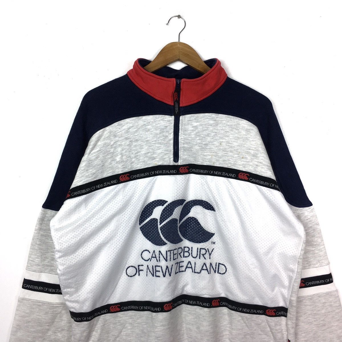 Canterbury of New Zealand CANTERBURY Of New Zealand Rugby Sweatshirt Pullover Size US XL / EU 56 / 4 - 3 Thumbnail