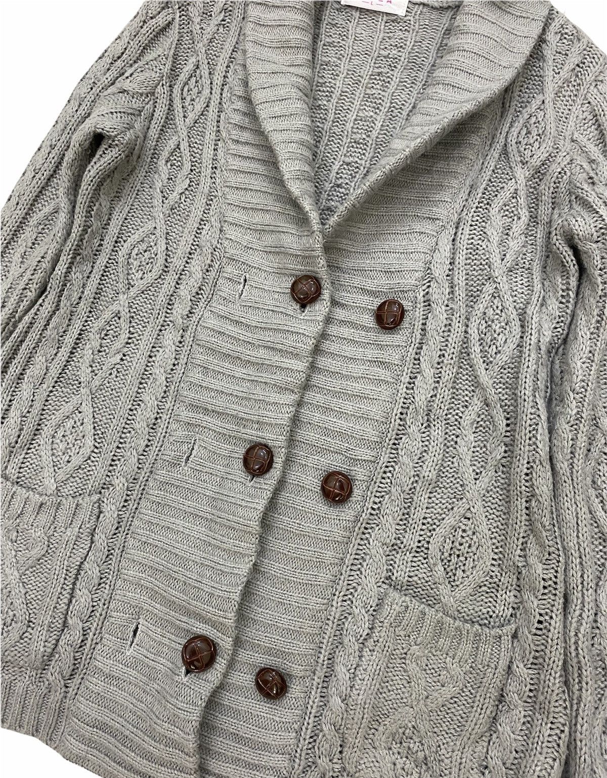 Japanese Brand Cardigan Colza Japanese Brand Button Knitwear Jacket Size US L / EU 52-54 / 3 - 5 Thumbnail