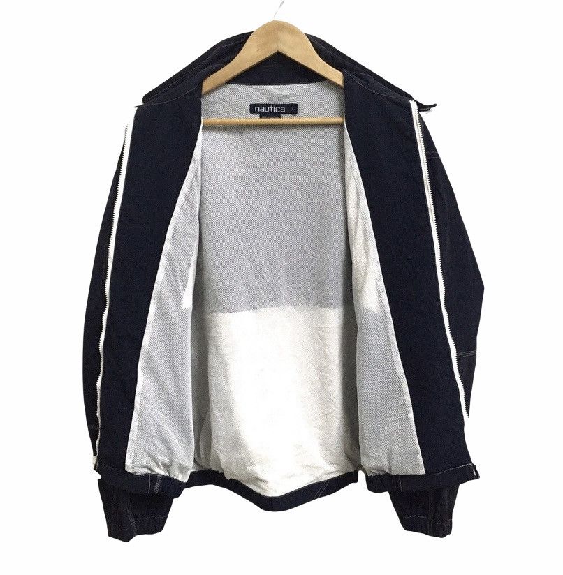 Nautica × Vintage VINTAGE NAUTICA OCEAN SPORTSMAN BIG LOGO ZIPPER JACKET Size US L / EU 52-54 / 3 - 3 Thumbnail