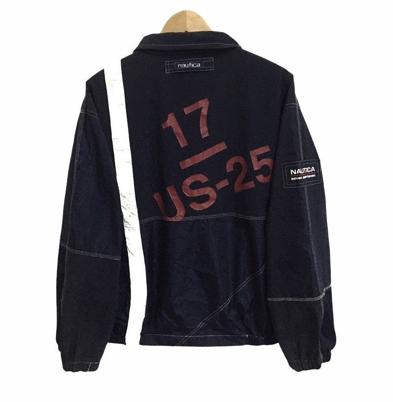Nautica × Vintage VINTAGE NAUTICA OCEAN SPORTSMAN BIG LOGO ZIPPER JACKET Size US L / EU 52-54 / 3 - 1 Thumbnail