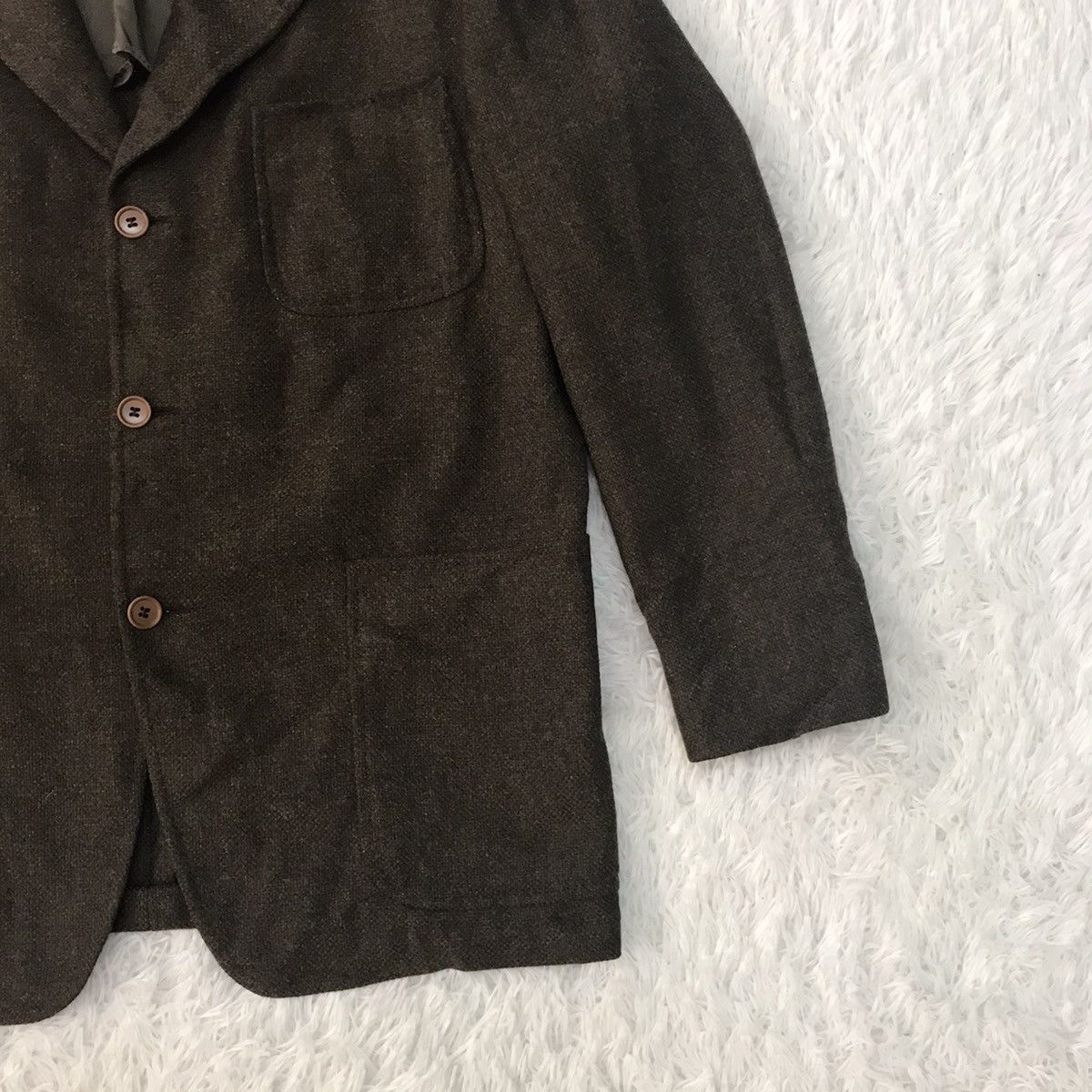 Alfred Dunhill Dunhill Alfred Dunhill Wool Jacket Made in Italy Size US M / EU 48-50 / 2 - 6 Thumbnail