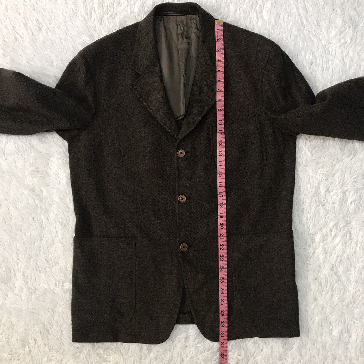 Alfred Dunhill Dunhill Alfred Dunhill Wool Jacket Made in Italy Size US M / EU 48-50 / 2 - 19 Thumbnail