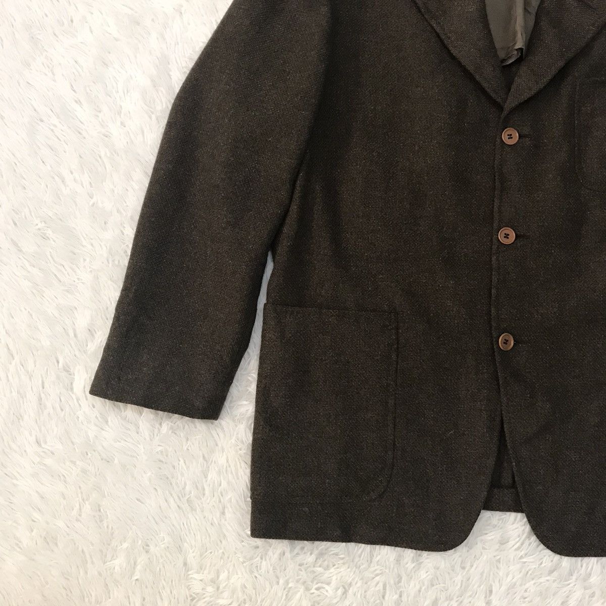 Alfred Dunhill Dunhill Alfred Dunhill Wool Jacket Made in Italy Size US M / EU 48-50 / 2 - 5 Thumbnail
