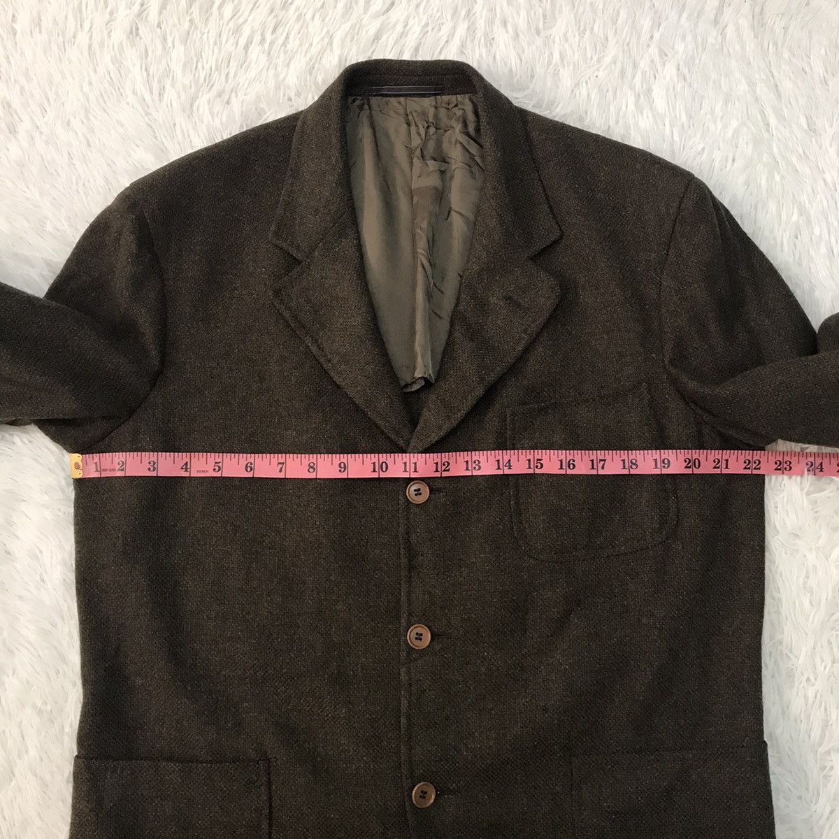 Alfred Dunhill Dunhill Alfred Dunhill Wool Jacket Made in Italy Size US M / EU 48-50 / 2 - 18 Thumbnail