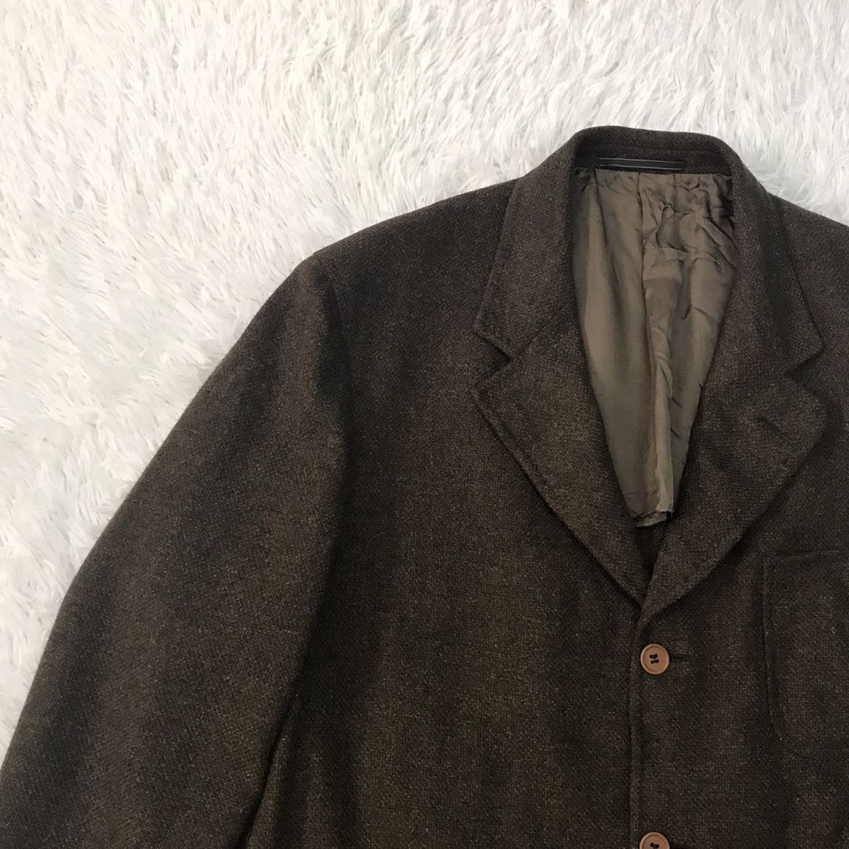 Alfred Dunhill Dunhill Alfred Dunhill Wool Jacket Made in Italy Size US M / EU 48-50 / 2 - 3 Thumbnail