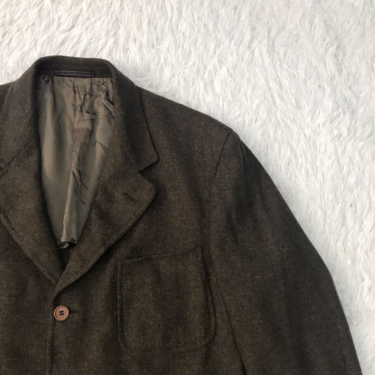 Alfred Dunhill Dunhill Alfred Dunhill Wool Jacket Made in Italy Size US M / EU 48-50 / 2 - 4 Thumbnail