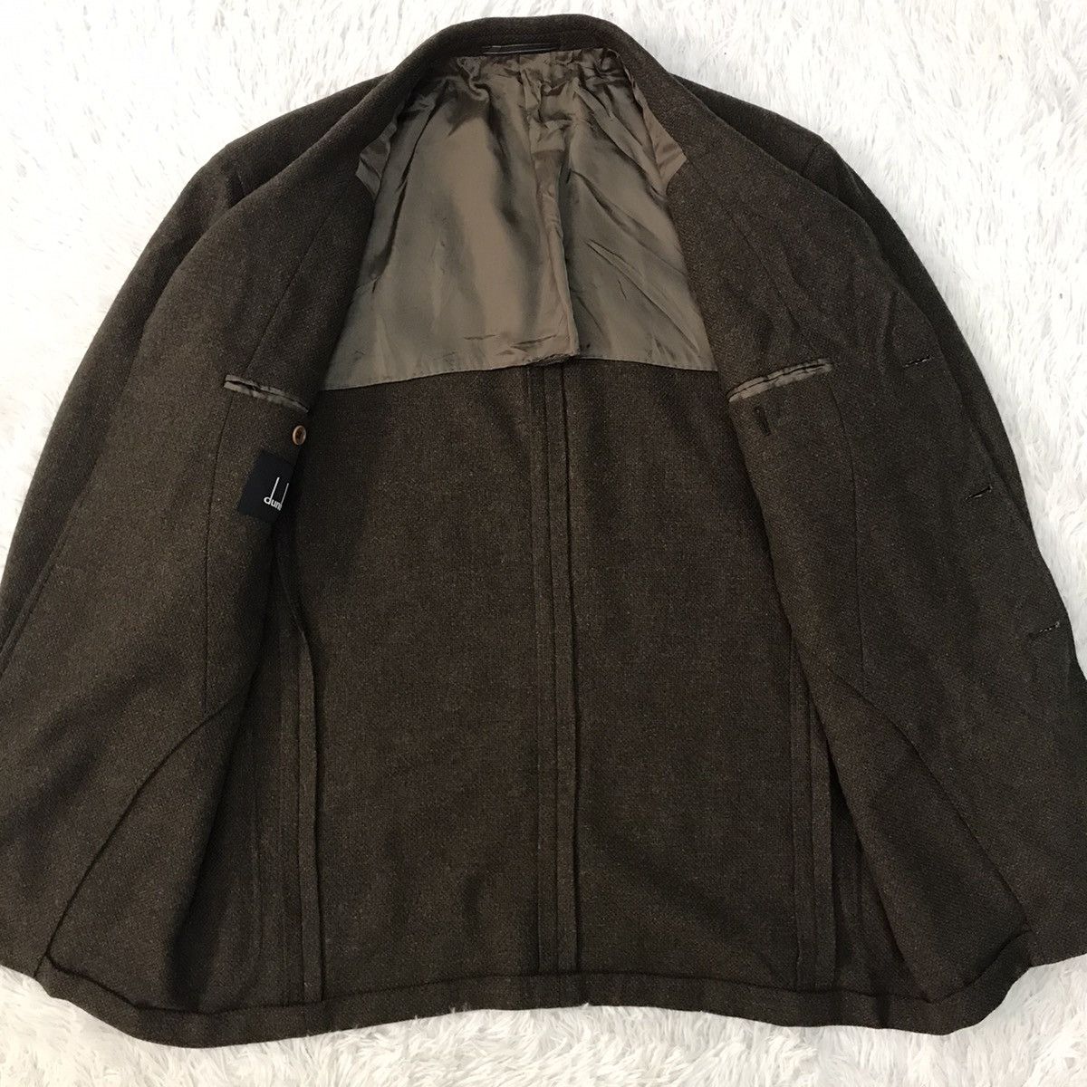 Alfred Dunhill Dunhill Alfred Dunhill Wool Jacket Made in Italy Size US M / EU 48-50 / 2 - 14 Thumbnail