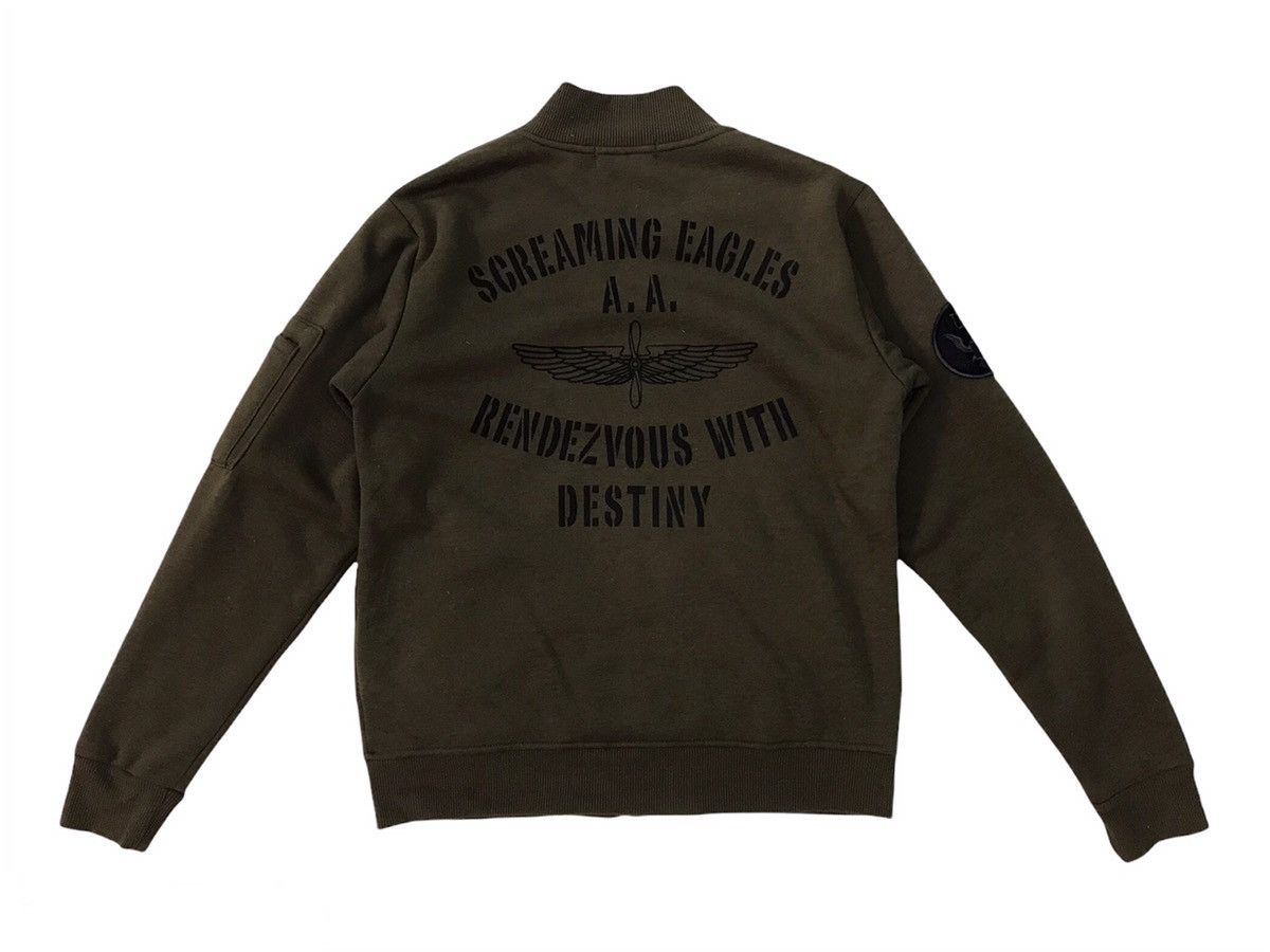 Japanese Brand Airborne Div Cavalry Regiment Jacket Inner Fleece Size US L / EU 52-54 / 3 - 1 Thumbnail