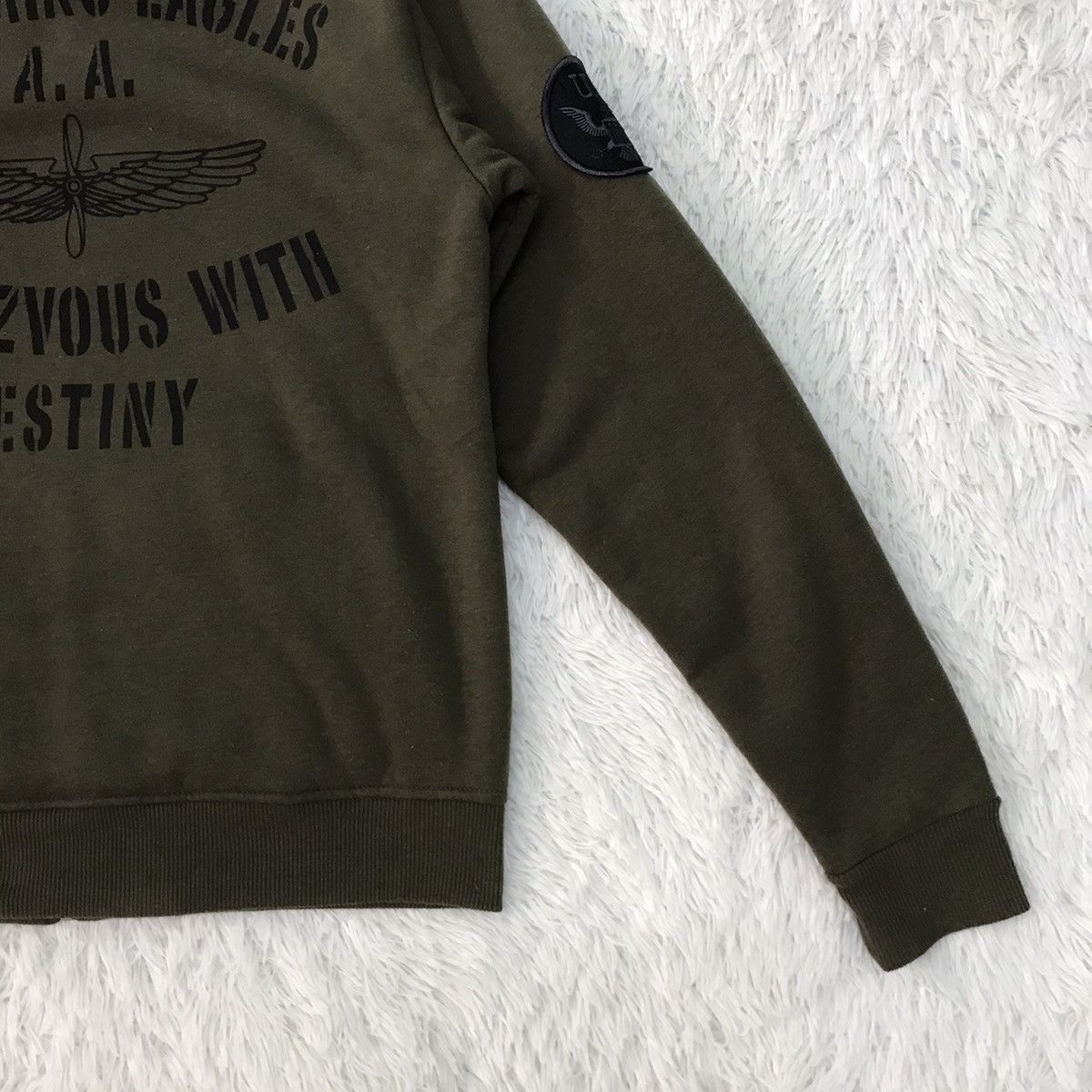 Japanese Brand Airborne Div Cavalry Regiment Jacket Inner Fleece Size US L / EU 52-54 / 3 - 13 Thumbnail