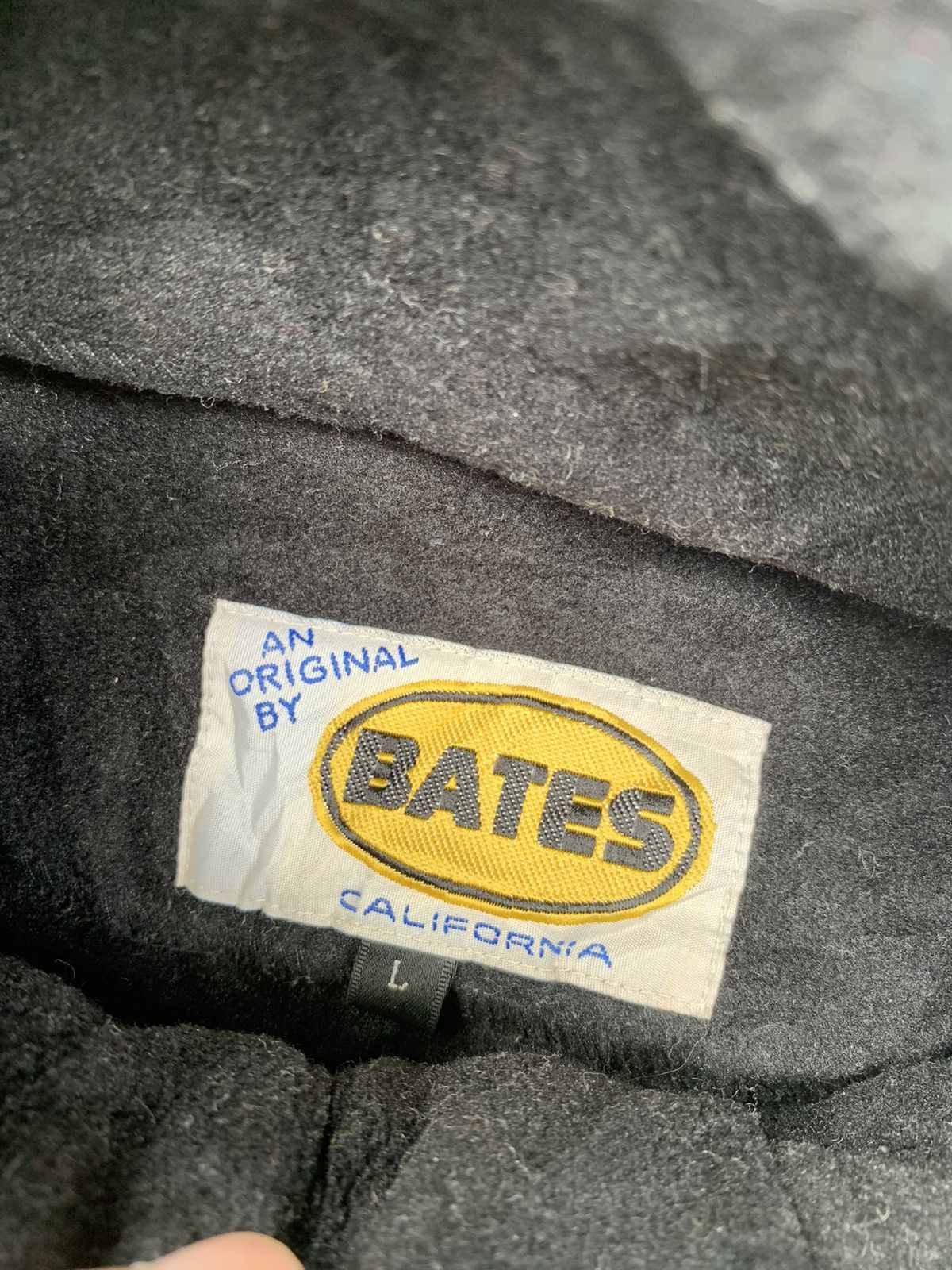 Bates Hats Vintage Bates Custom leather California Halfzip Fleece Size US L / EU 52-54 / 3 - 3 Thumbnail
