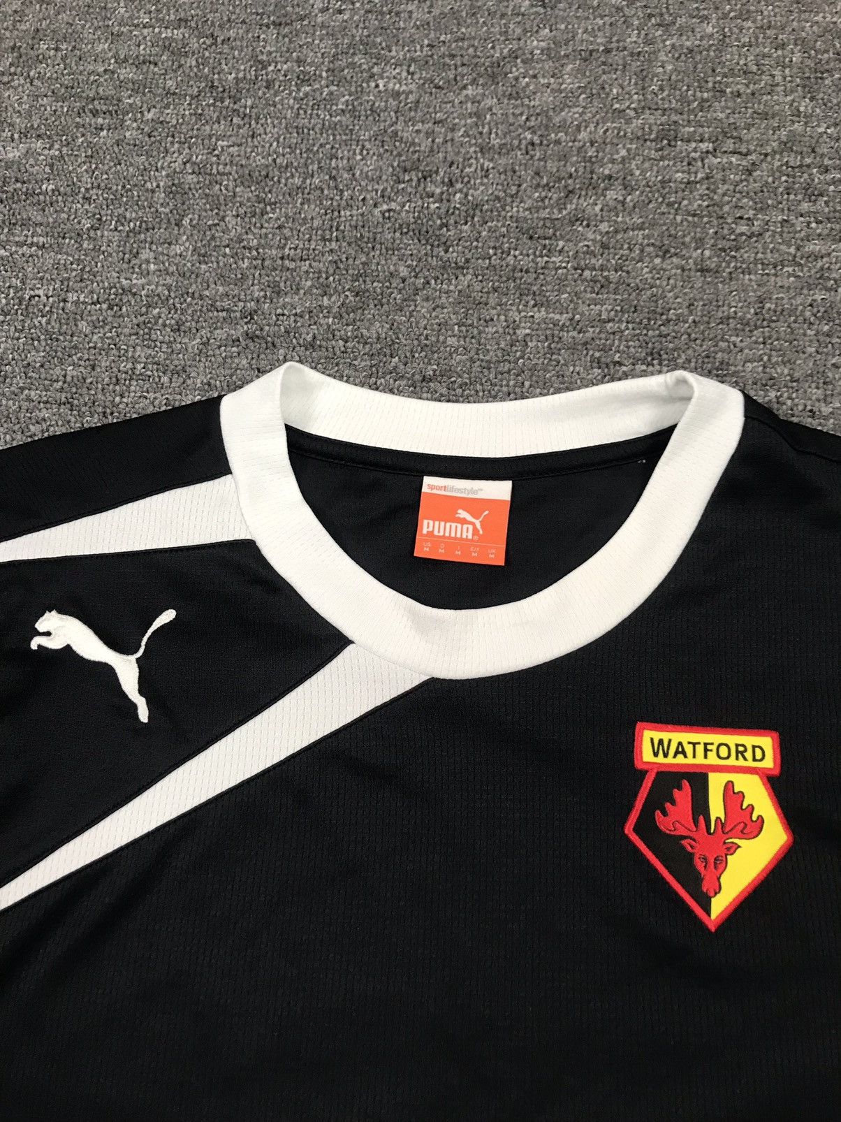 Puma Watford Fc Soccer Jersey Training Navy Puma Trikot,Football Size US M / EU 48-50 / 2 - 3 Thumbnail
