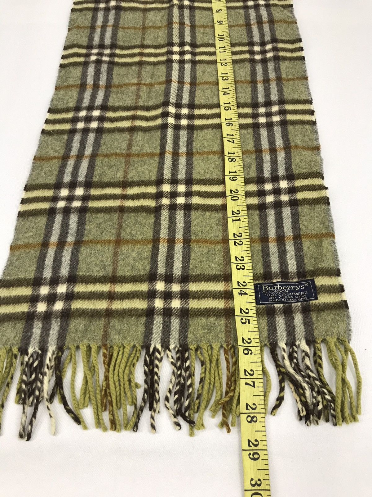 Burberry BURBERRY London Nova Check Monogram Muffler Scarf Cashmere Size ONE SIZE - 6 Thumbnail