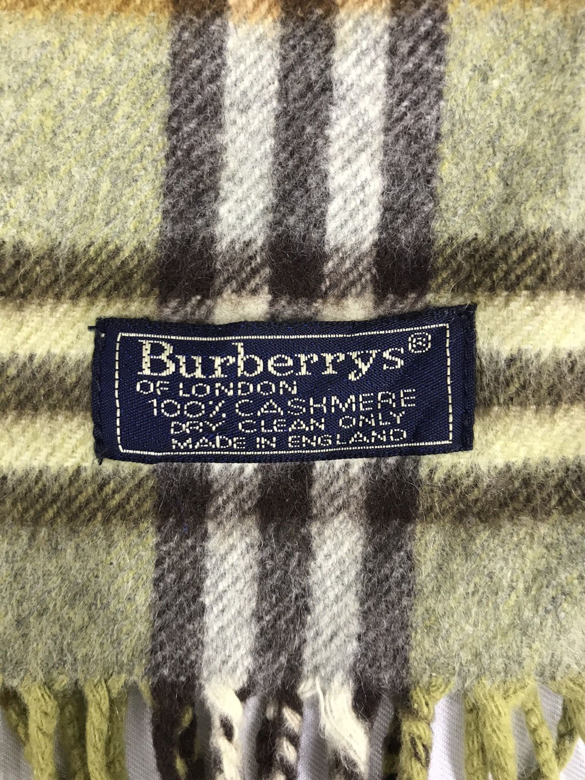 Burberry BURBERRY London Nova Check Monogram Muffler Scarf Cashmere Size ONE SIZE - 4 Thumbnail