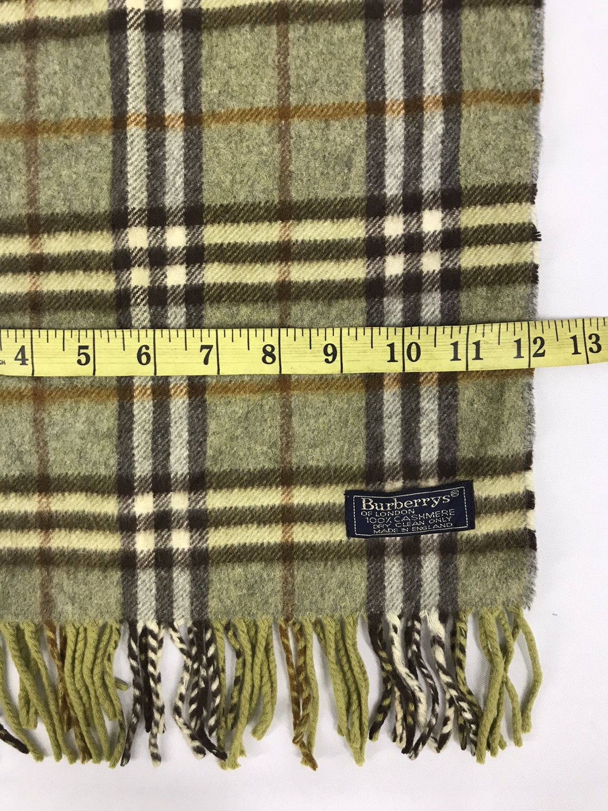 Burberry BURBERRY London Nova Check Monogram Muffler Scarf Cashmere Size ONE SIZE - 5 Thumbnail