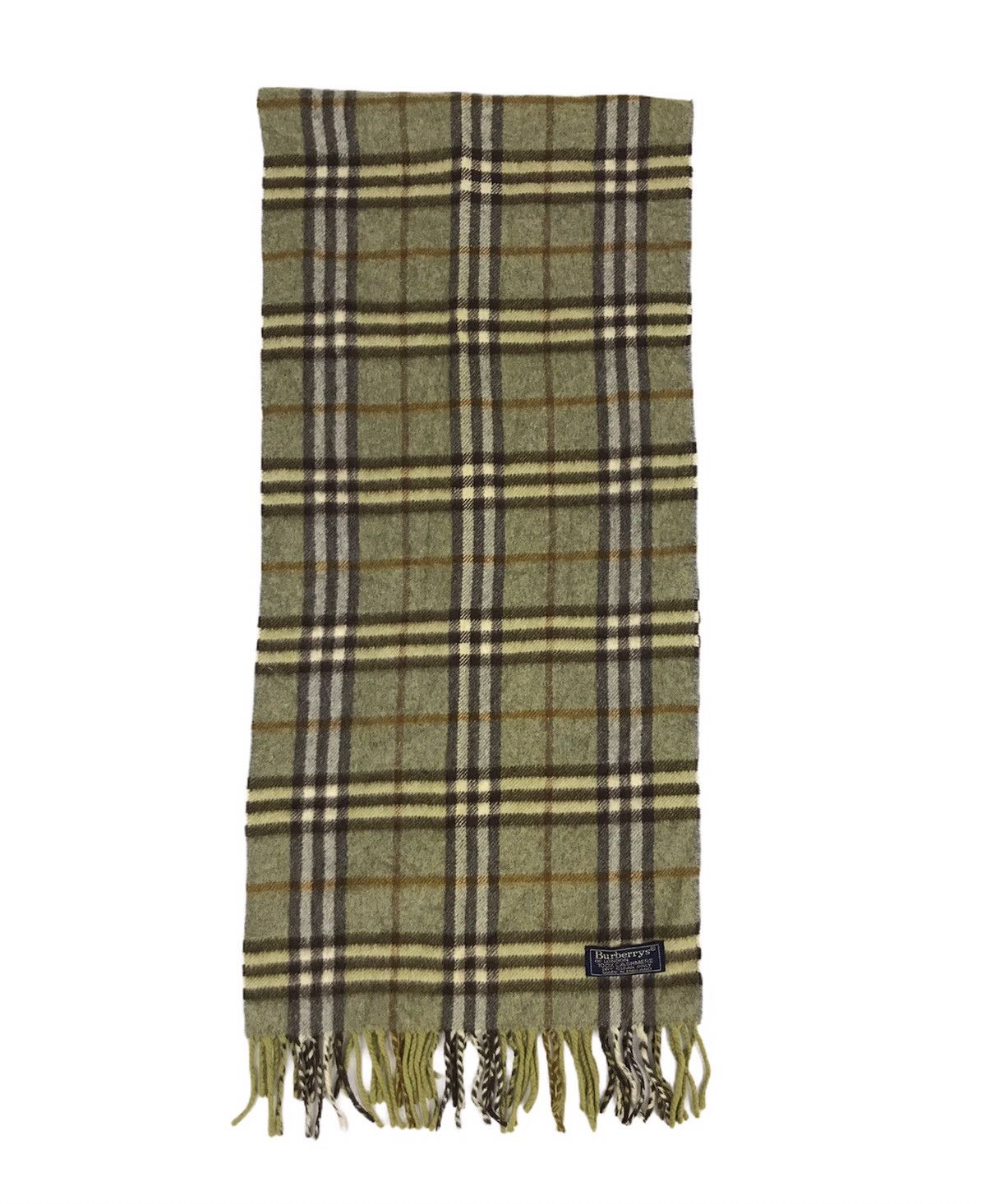 Burberry BURBERRY London Nova Check Monogram Muffler Scarf Cashmere Size ONE SIZE - 3 Thumbnail