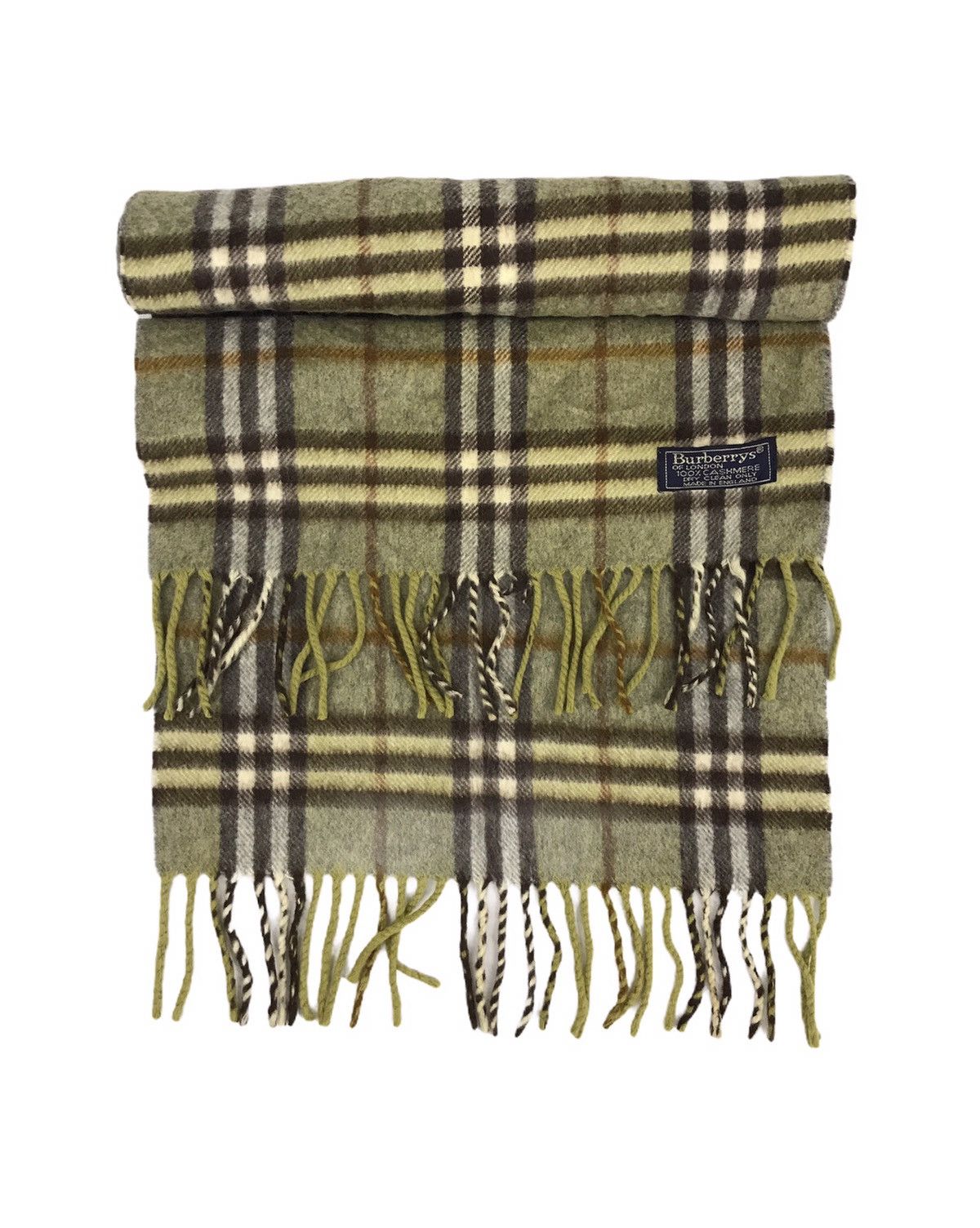 Burberry BURBERRY London Nova Check Monogram Muffler Scarf Cashmere Size ONE SIZE - 1 Thumbnail