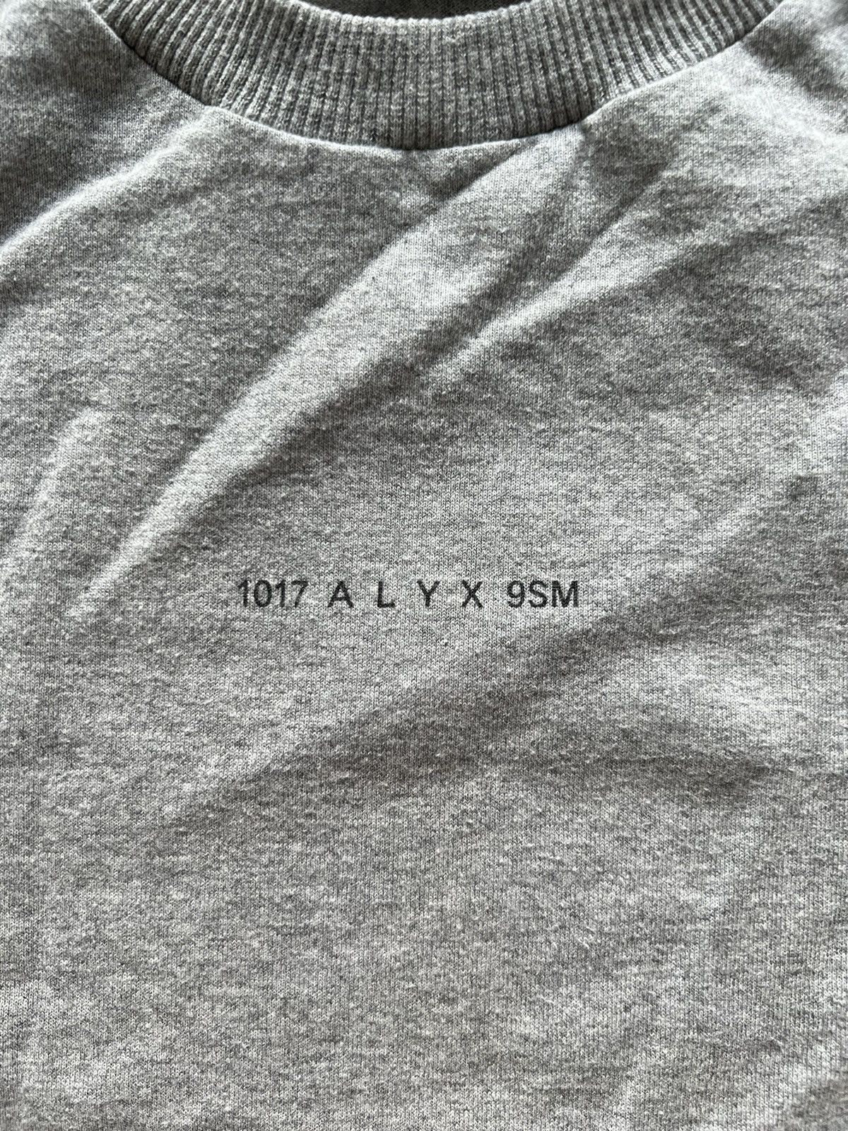 1017 ALYX 9SM × Alyx Alyx T-Shirt Grey Size US XS / EU 42 / 0 - 2 Thumbnail