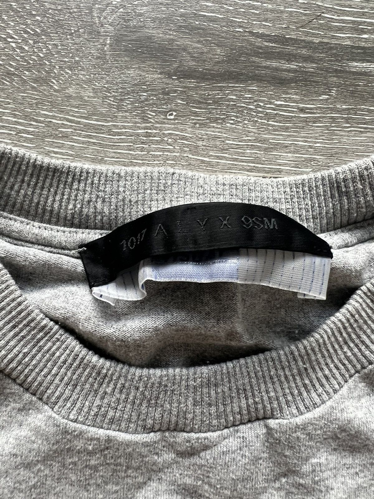 1017 ALYX 9SM × Alyx Alyx T-Shirt Grey Size US XS / EU 42 / 0 - 3 Thumbnail
