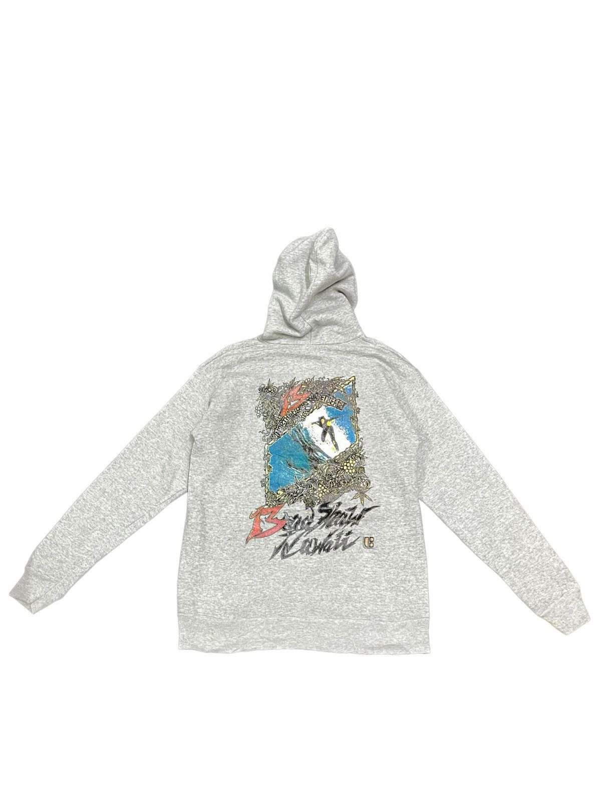Vintage Vintage Hawaii Surf Style Big Print Hoodie Size US M / EU 48-50 / 2 - 1 Thumbnail