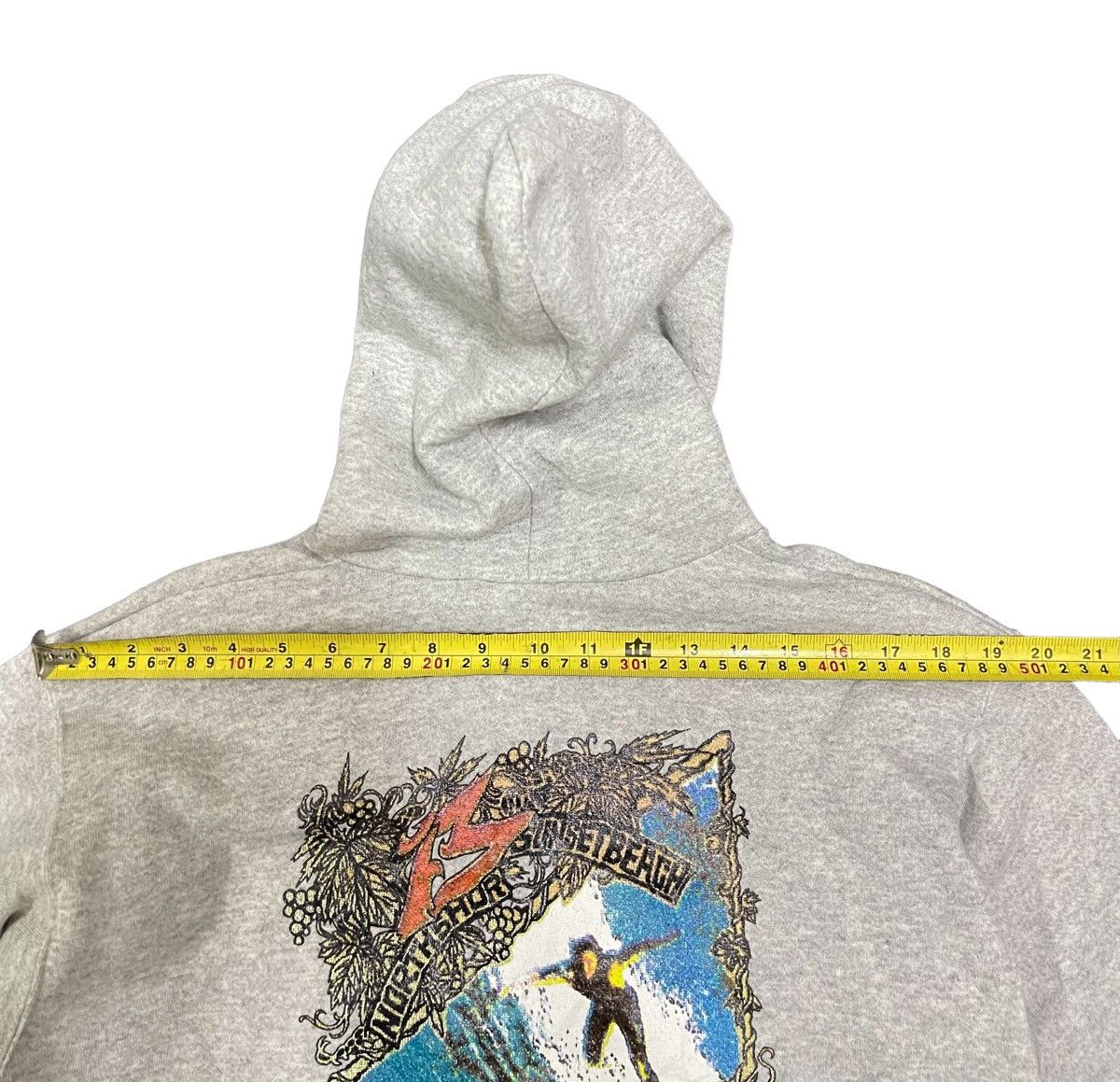Vintage Vintage Hawaii Surf Style Big Print Hoodie Size US M / EU 48-50 / 2 - 13 Thumbnail