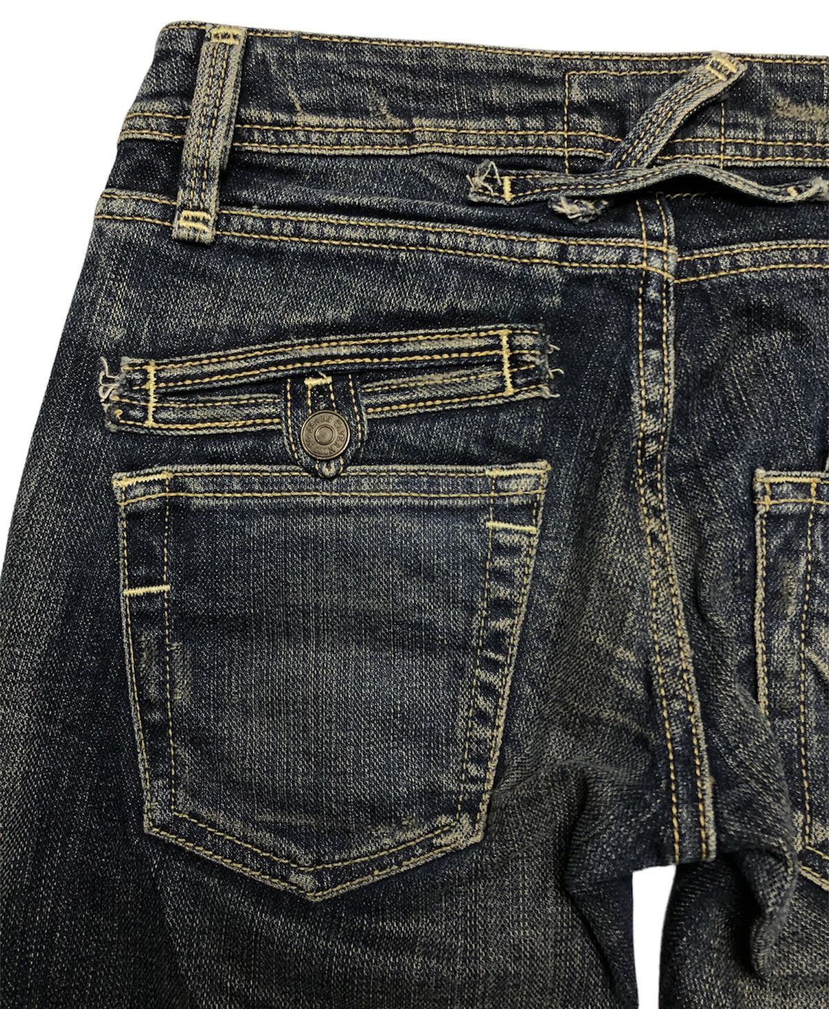 If Six Was Nine Taverniti So Jeans Flare Denim Pants Size US 26 / EU 42 - 11 Thumbnail