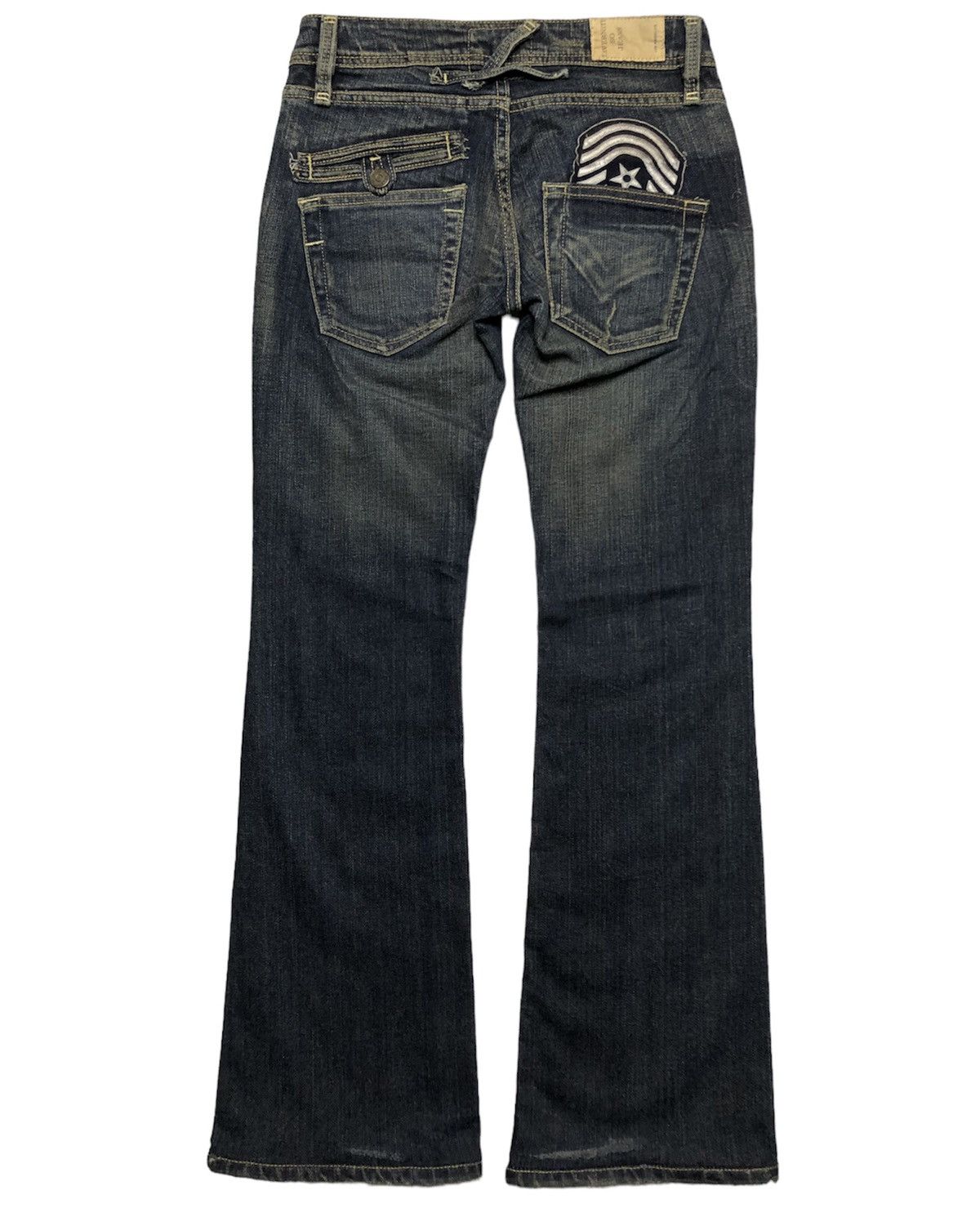 If Six Was Nine Taverniti So Jeans Flare Denim Pants Size US 26 / EU 42 - 2 Thumbnail