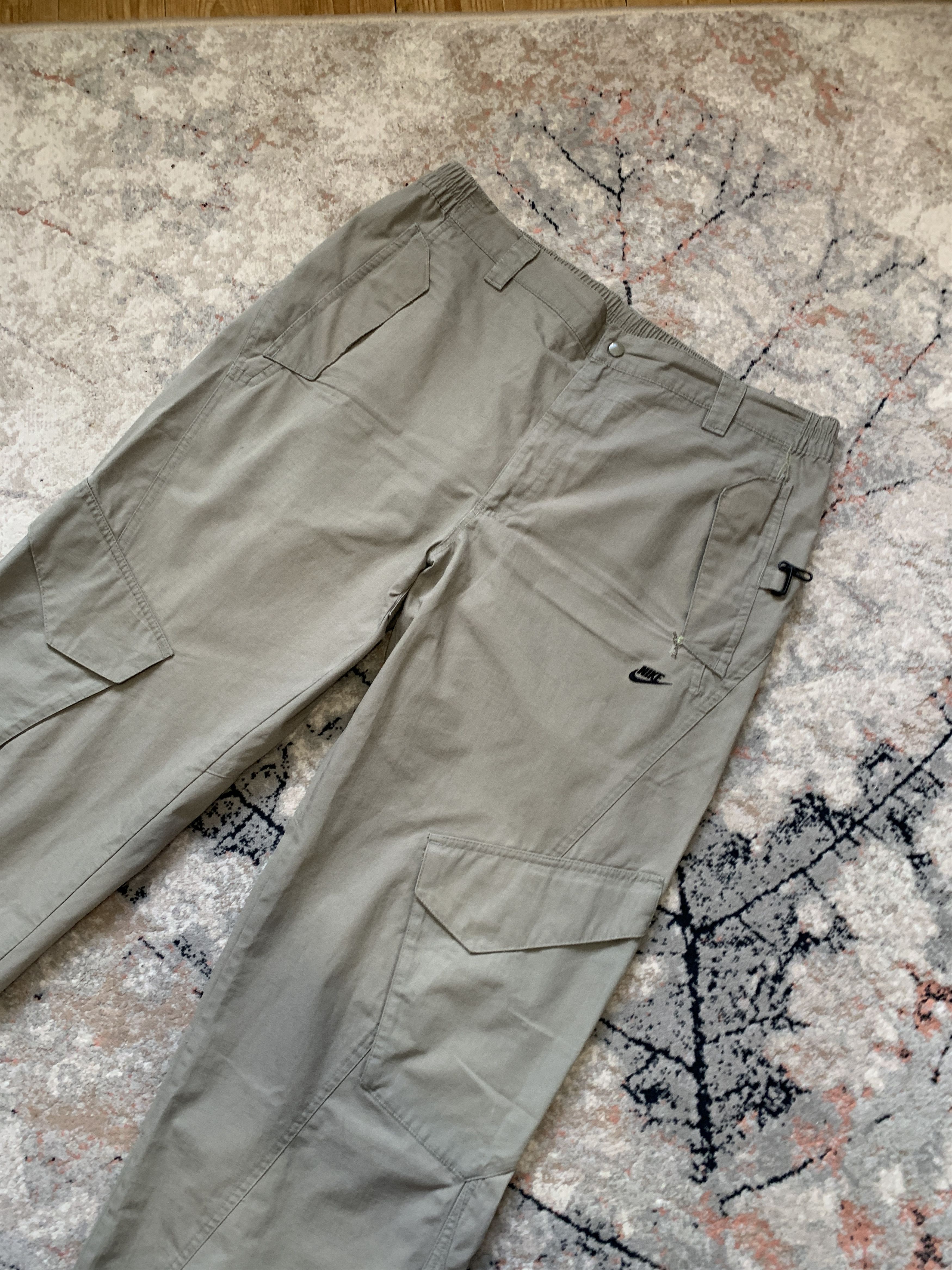 Nike × Vintage Nike Vintage Cargo Pants Size US 38 / EU 54 - 3 Thumbnail