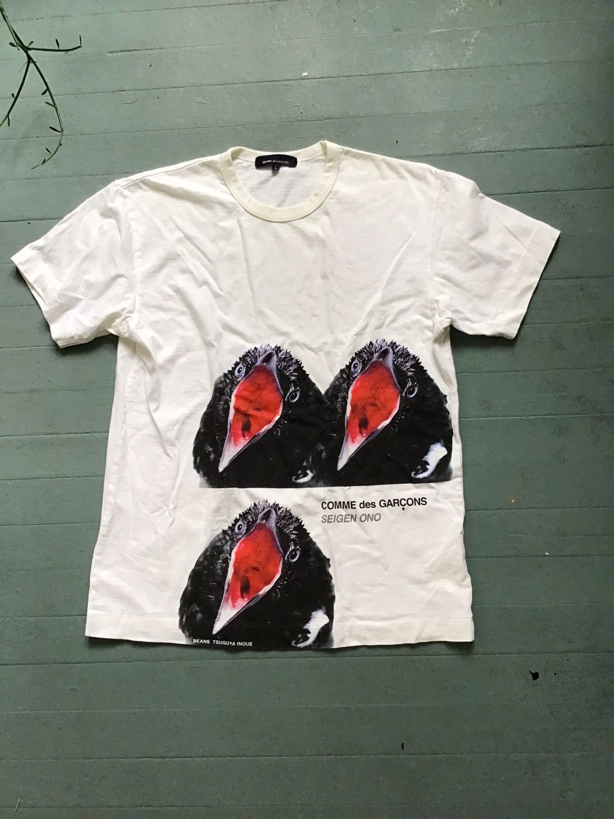 Comme des Garcons Seigen Ono Graphic Tee Size US M / EU 48-50 / 2 - 1 Thumbnail