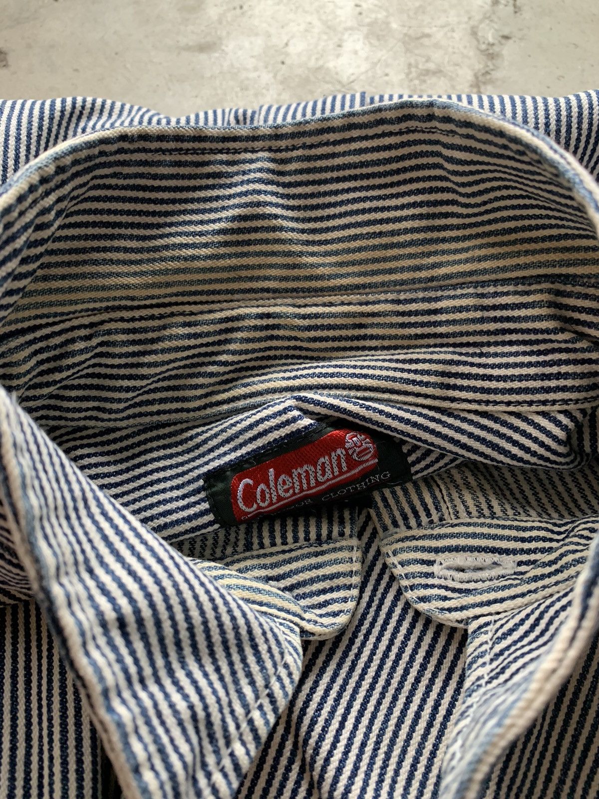 Coleman Coleman Hickory Shirt Long Sleeve Rare Size US M / EU 48-50 / 2 - 5 Thumbnail