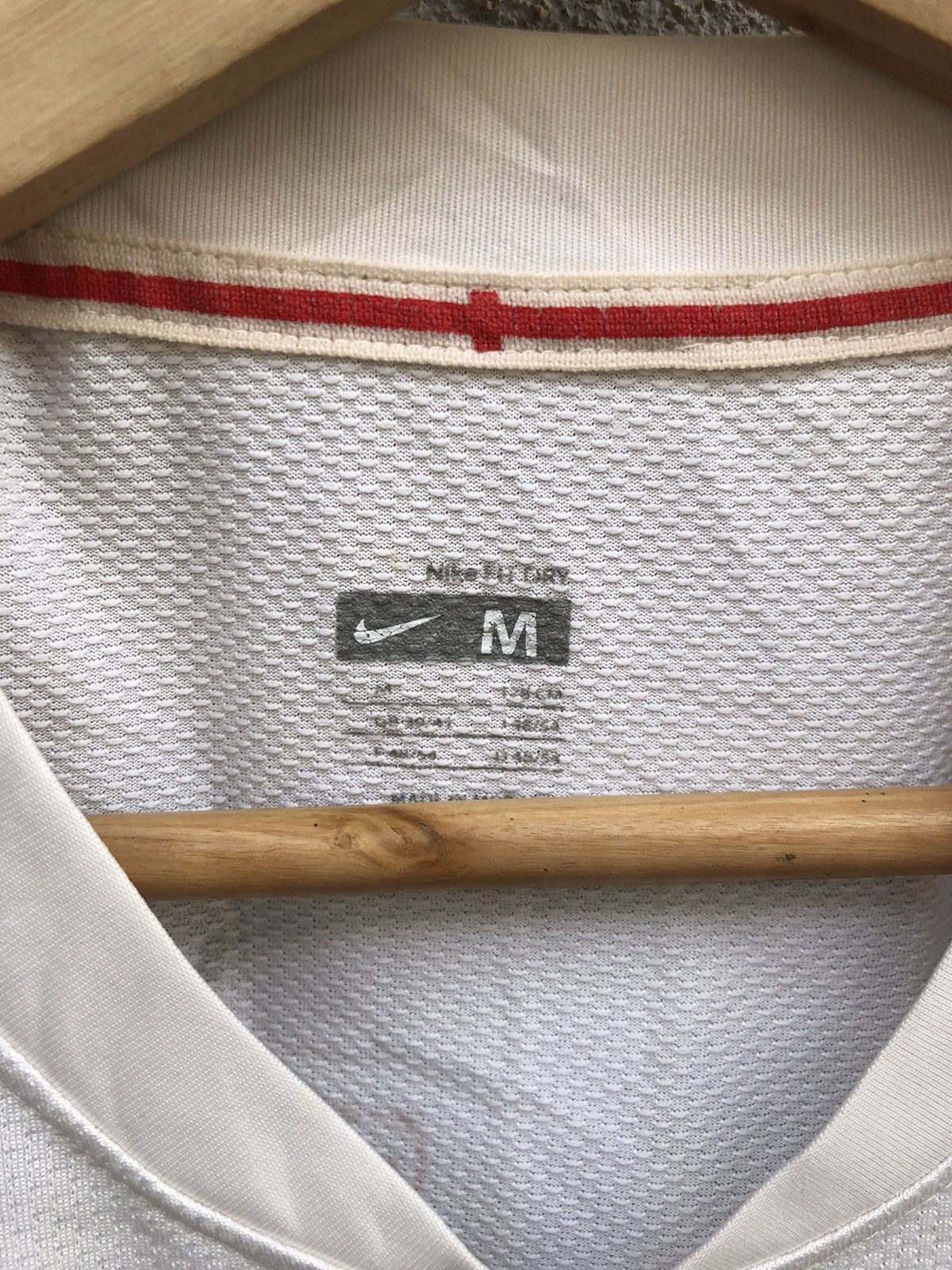 Nike × Vintage Vintage Inter Milan 08/09 Away Jersey Nike #7 Luis Figo Size US M / EU 48-50 / 2 - 3 Thumbnail