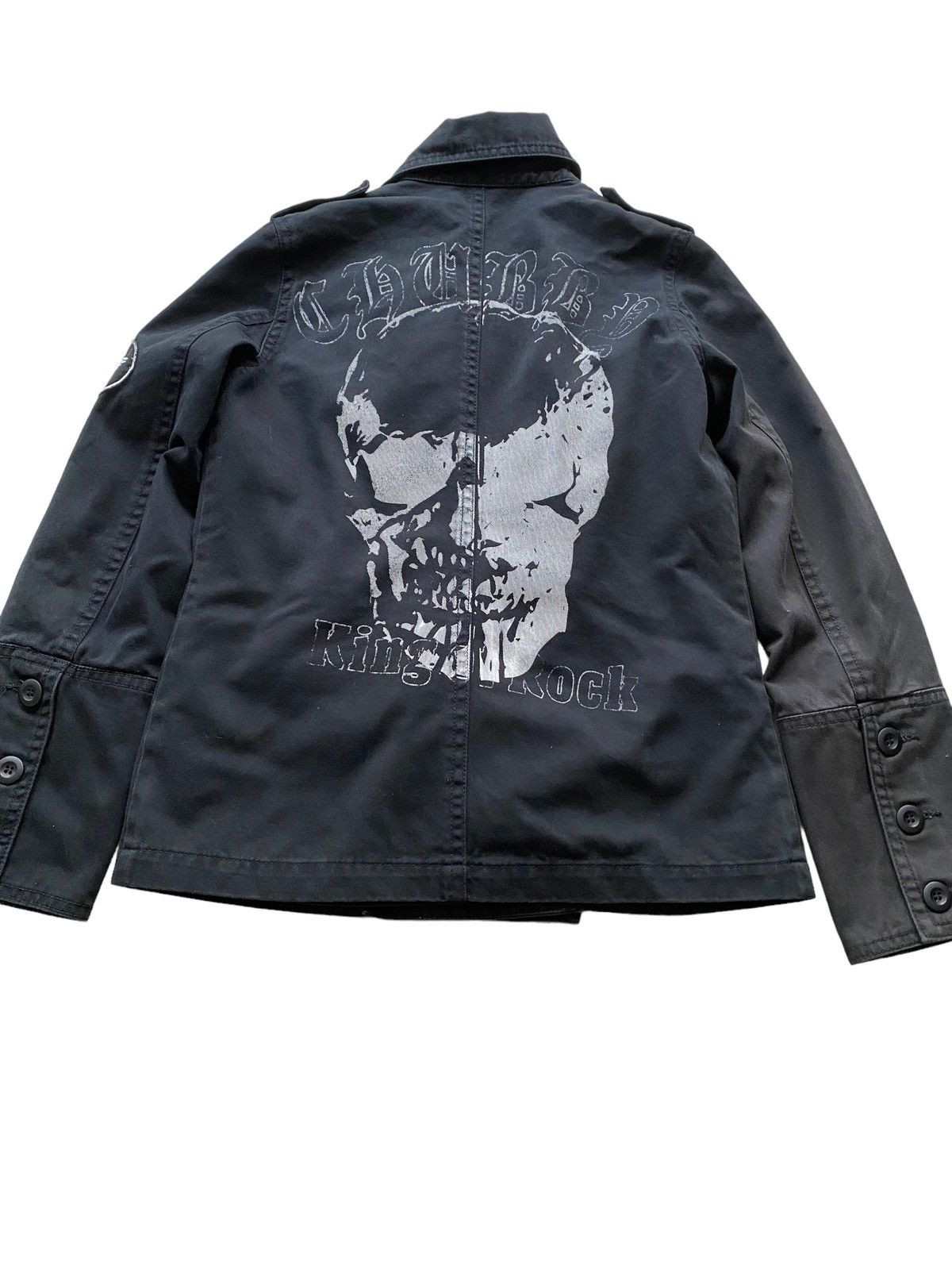 Hysteric Glamour CHUBBYGANG 🇯🇵 Jacket Skull Military Mastermind design Size US M / EU 48-50 / 2 - 2 Thumbnail