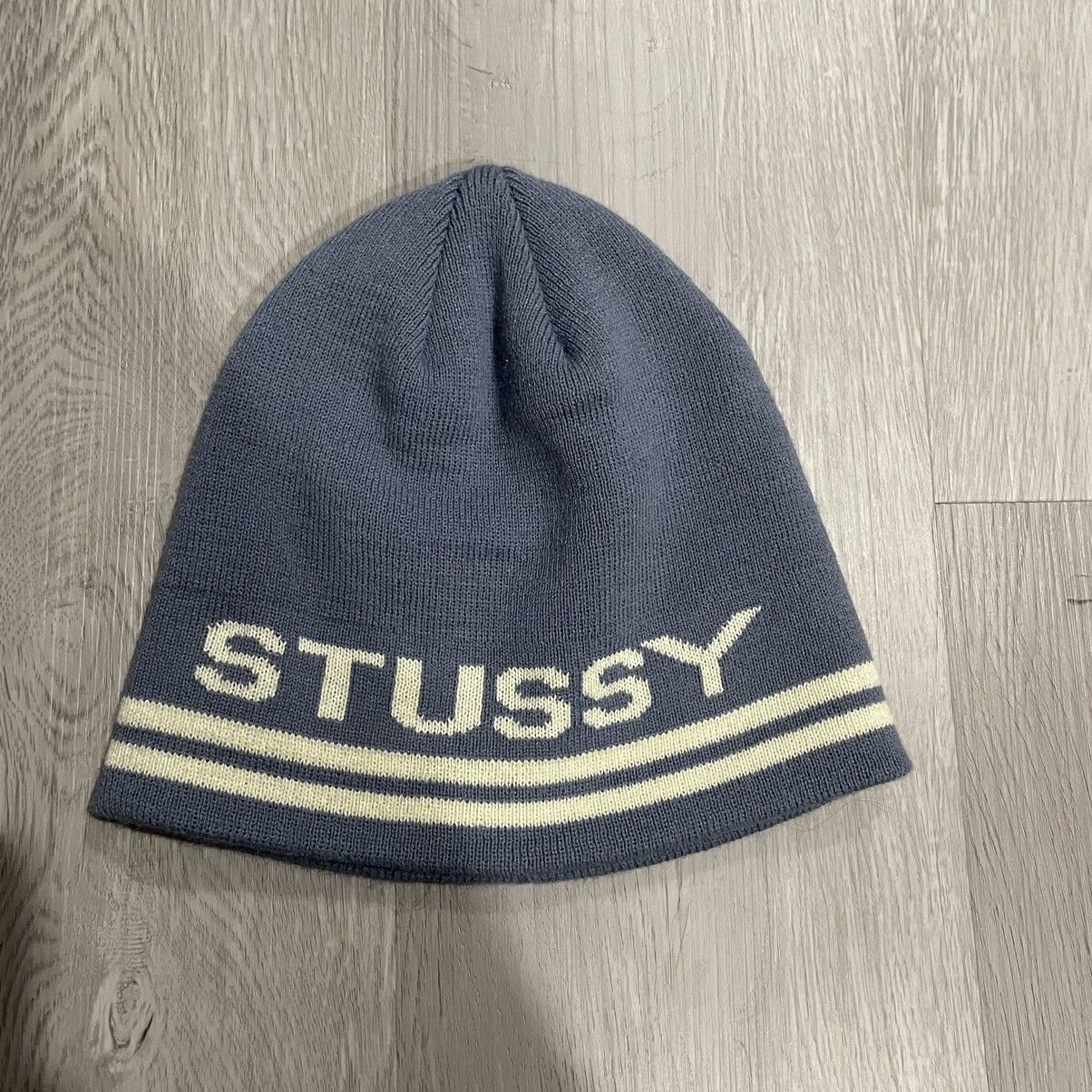 Stussy Jaquard Striped Skullcap Beanie | Grailed