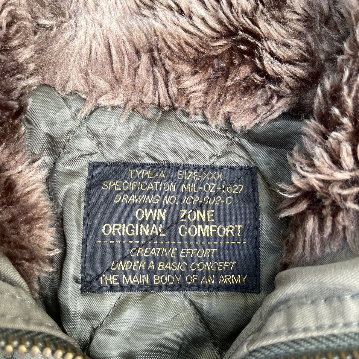 Japanese Brand × Vintage Vintage Japanese Army Military Hoodie Jacket Size M / US 6-8 / IT 42-44 - 9 Thumbnail