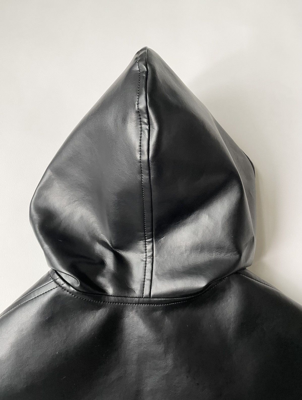 Comme des Garcons Homme 1991 black wool zipped hood three button suit - mens S