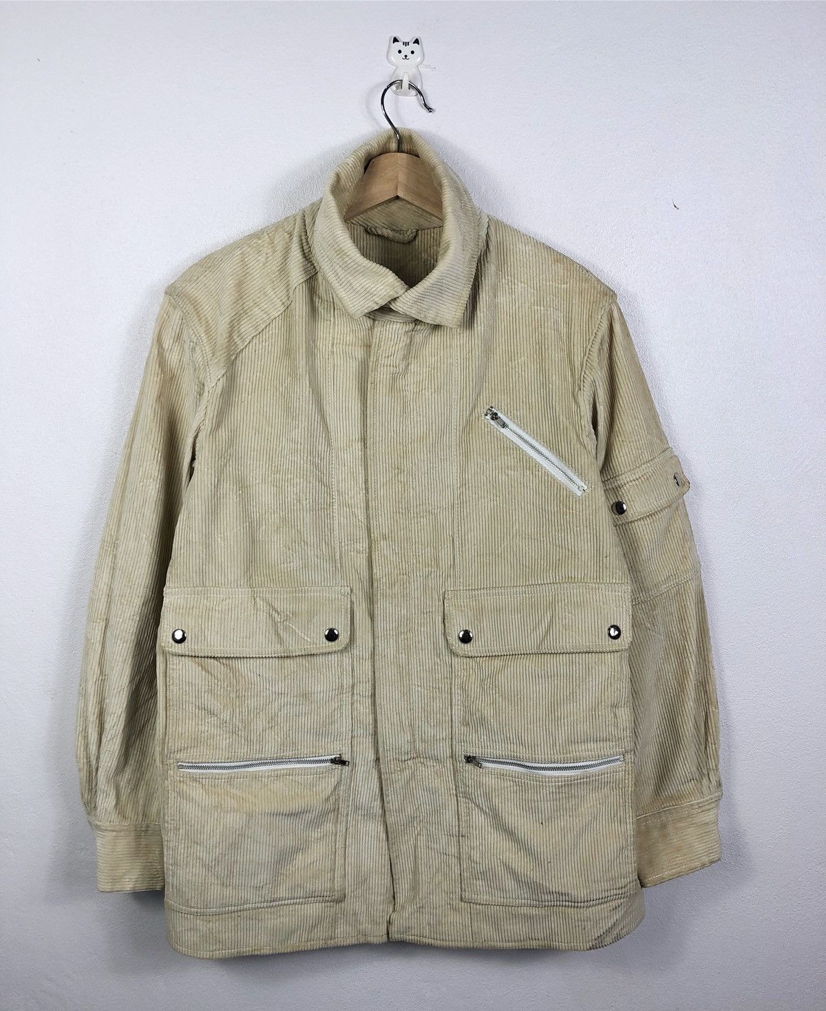 Lanvin Rare Vintage Lanvin Chemisier Corduroy Jacket | Grailed