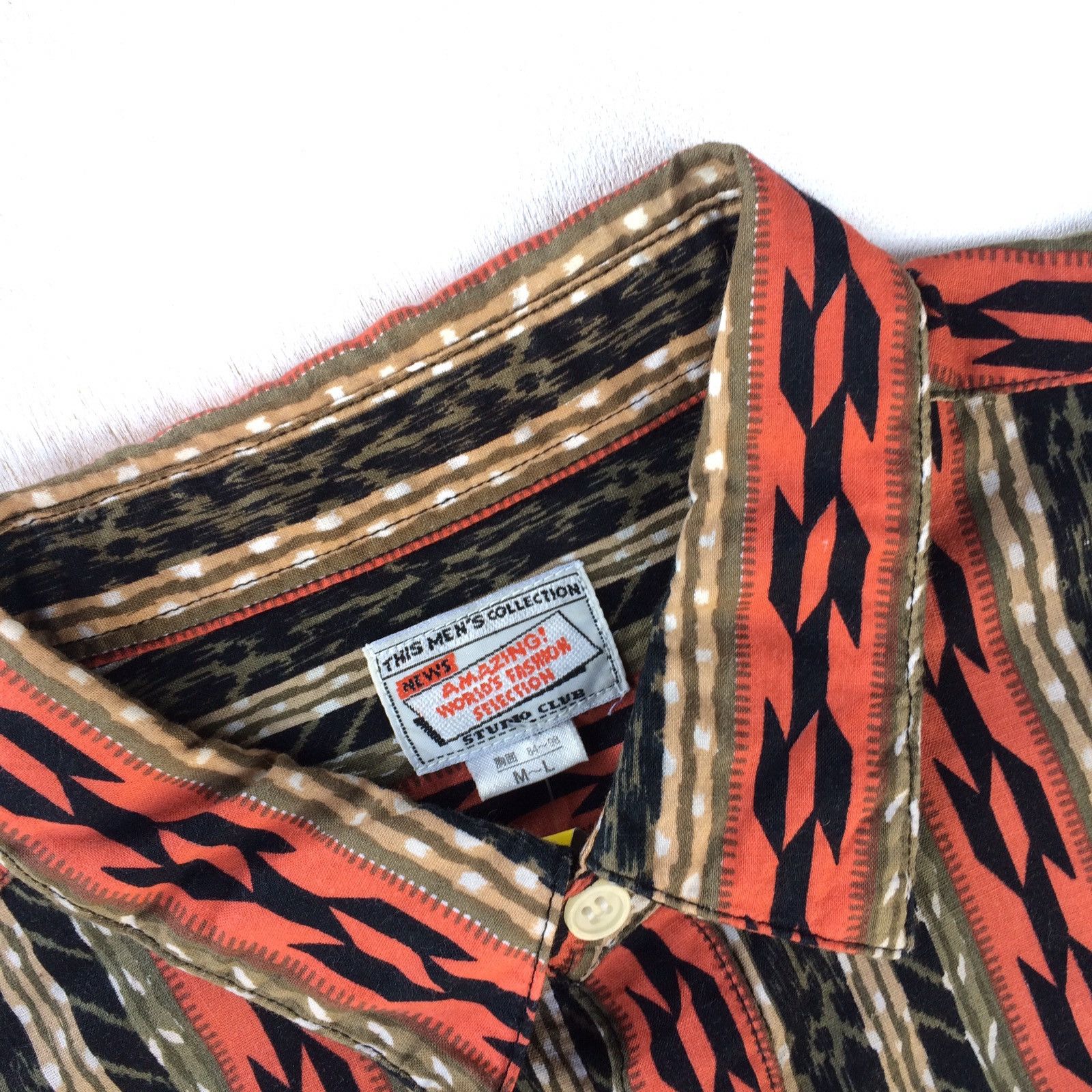 Vintage Vintage Studio Club Japanese Traditional Shirt Button Up Size US L / EU 52-54 / 3 - 3 Thumbnail