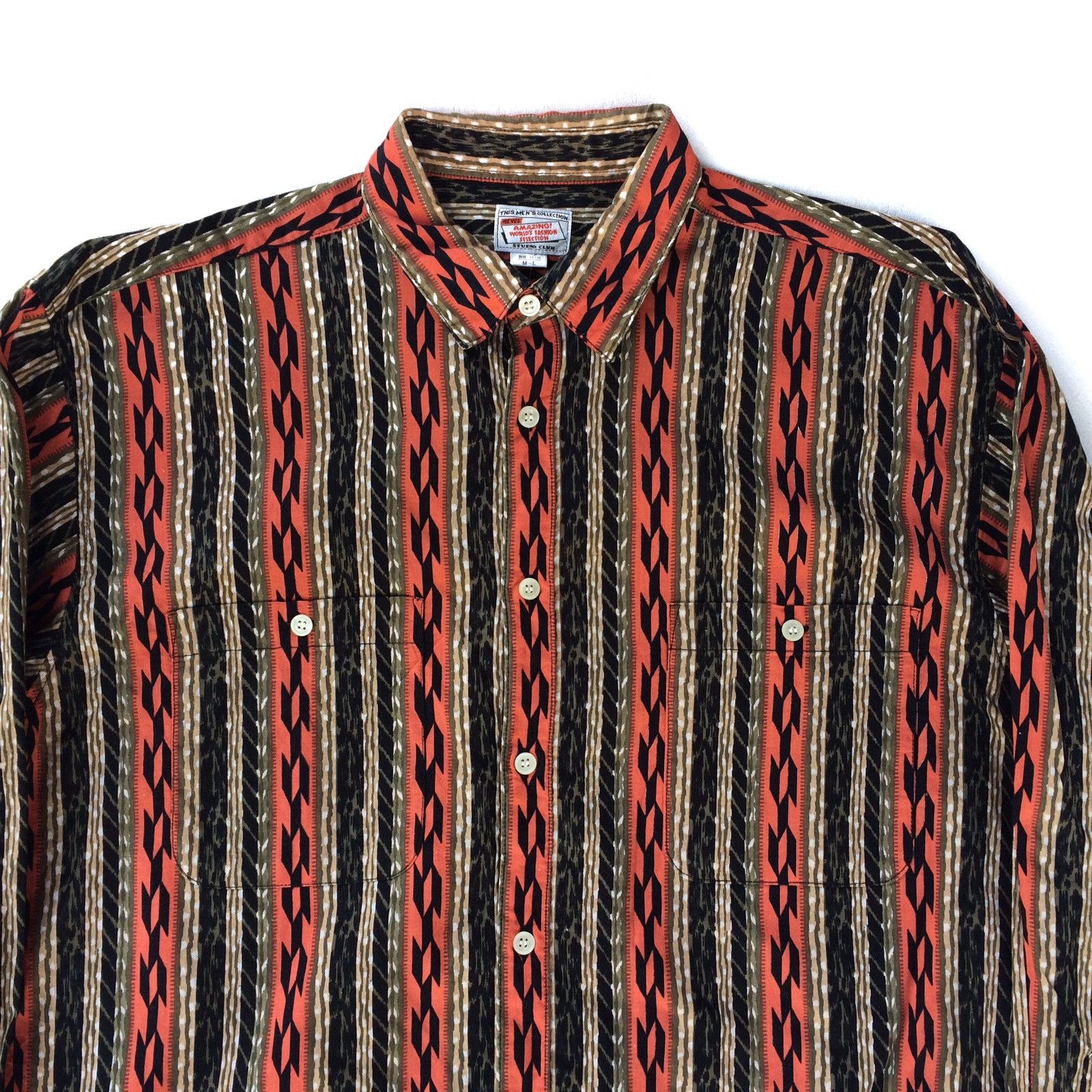 Vintage Vintage Studio Club Japanese Traditional Shirt Button Up Size US L / EU 52-54 / 3 - 2 Thumbnail