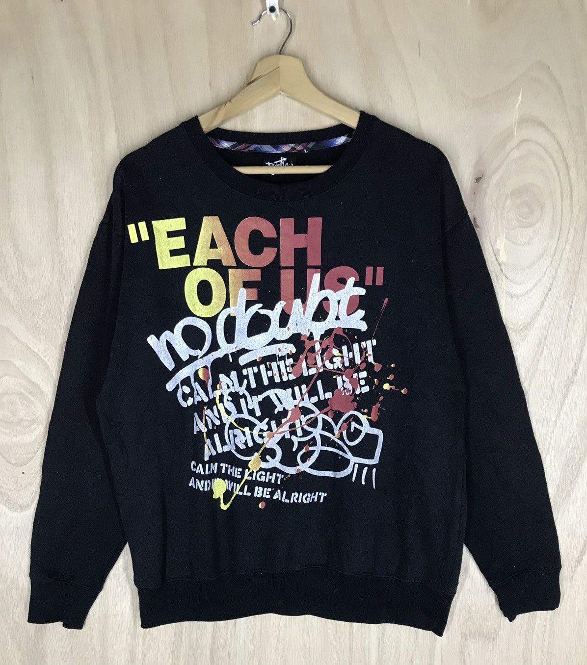 image of Vintage Booth Sweatshirts in Black, Men's (Size Large)