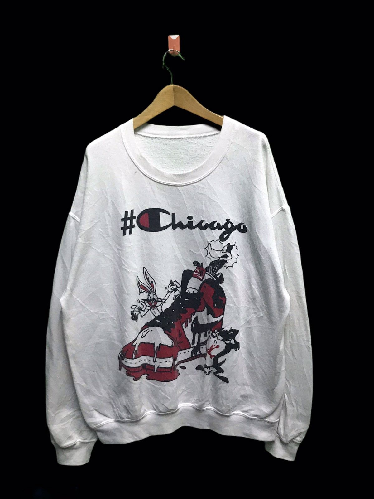 Cartoon Network space jams x nike air jordan sweatshirt Size US L / EU 52-54 / 3 - 1 Thumbnail
