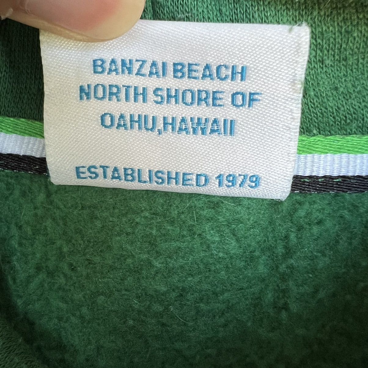 Vintage Vintage Pipeline Surf Gear Zip Up Hoodie Size US L / EU 52-54 / 3 - 4 Thumbnail
