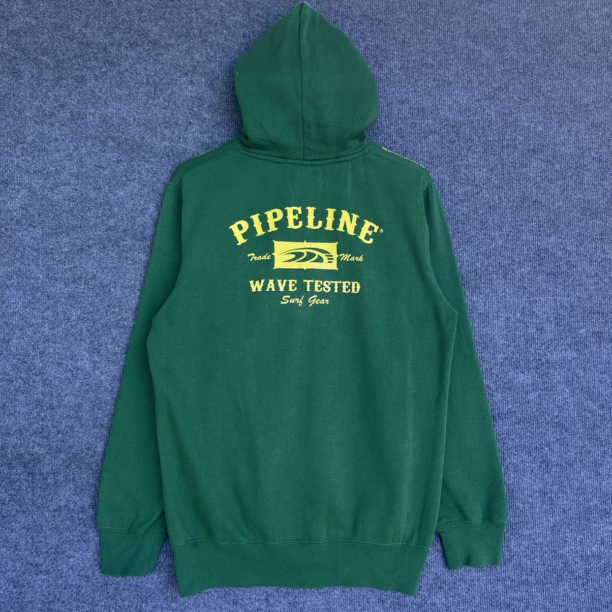 Vintage Vintage Pipeline Surf Gear Zip Up Hoodie Size US L / EU 52-54 / 3 - 1 Thumbnail