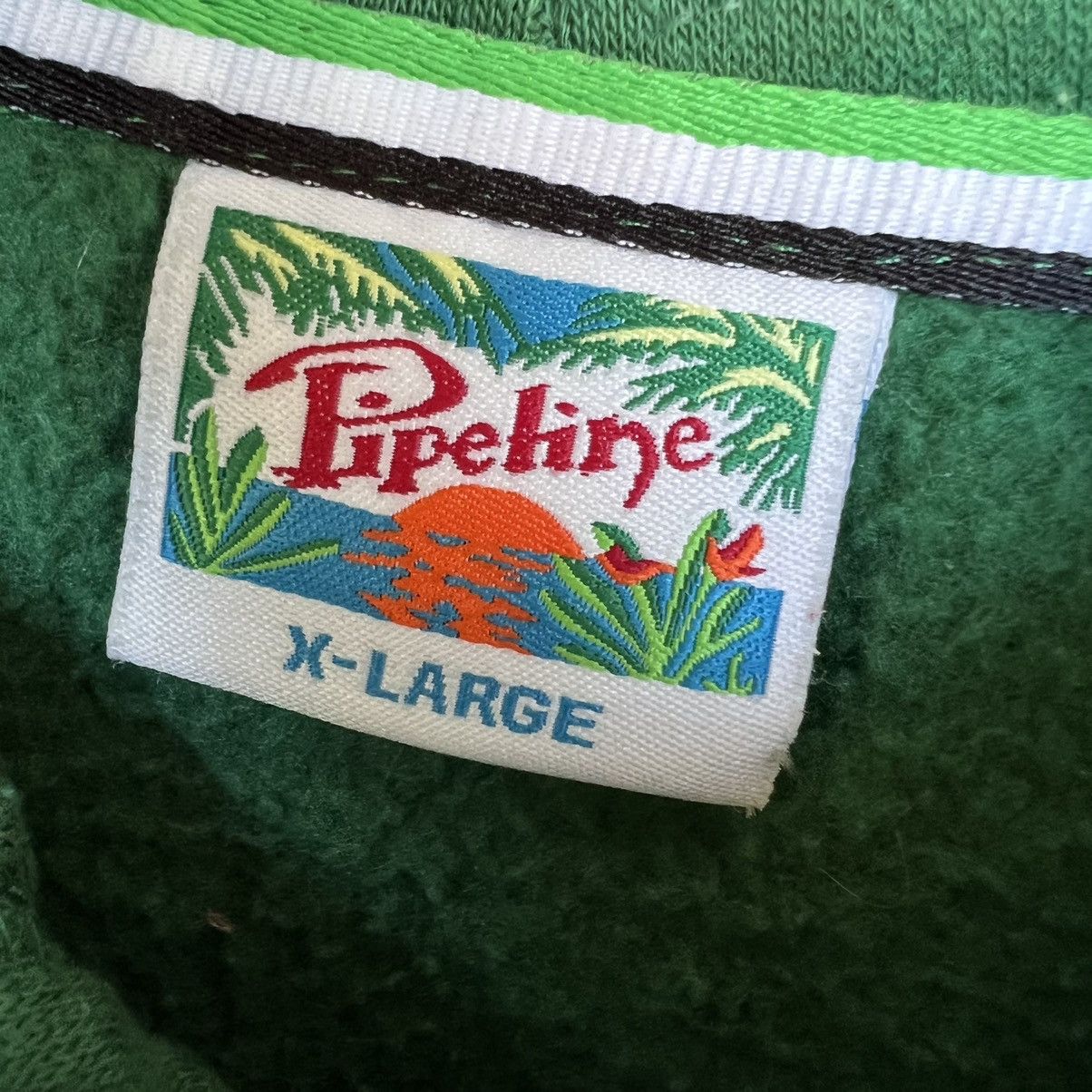 Vintage Vintage Pipeline Surf Gear Zip Up Hoodie Size US L / EU 52-54 / 3 - 3 Thumbnail