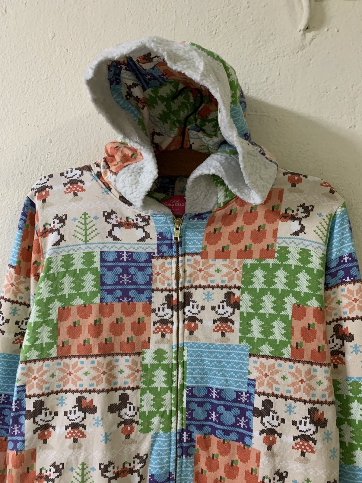 Disney Tokyo Disney Resort Multicolor Fullprint Hoodie Size US M / EU 48-50 / 2 - 4 Thumbnail