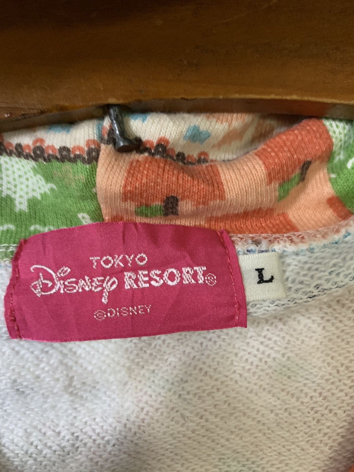 Disney Tokyo Disney Resort Multicolor Fullprint Hoodie Size US M / EU 48-50 / 2 - 5 Thumbnail