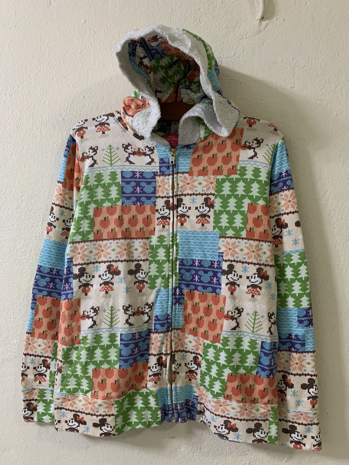Disney Tokyo Disney Resort Multicolor Fullprint Hoodie Size US M / EU 48-50 / 2 - 1 Thumbnail